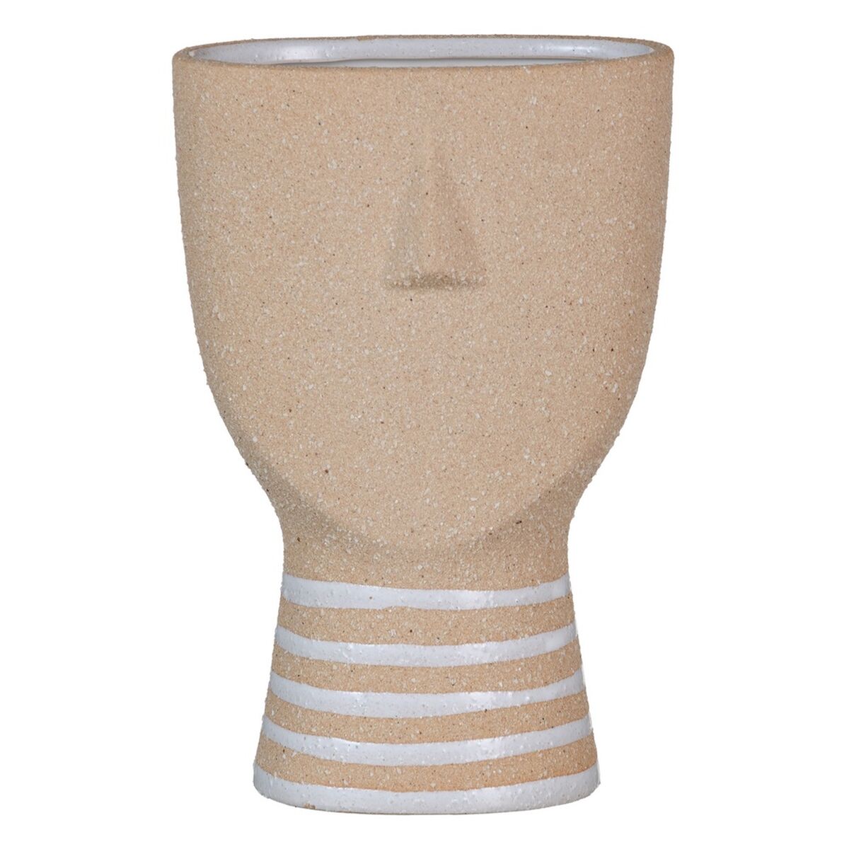 Planter 14 x 9 x 21,5 cm Keramikk Naturell